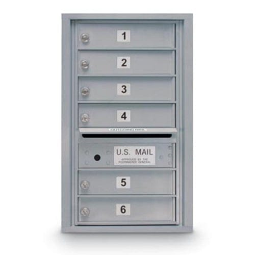 CAD Drawings American Postal Manufacturing Co. 6 Door Standard 4C Mailbox